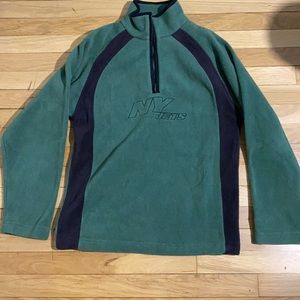 Jets 1/4 zip fleece